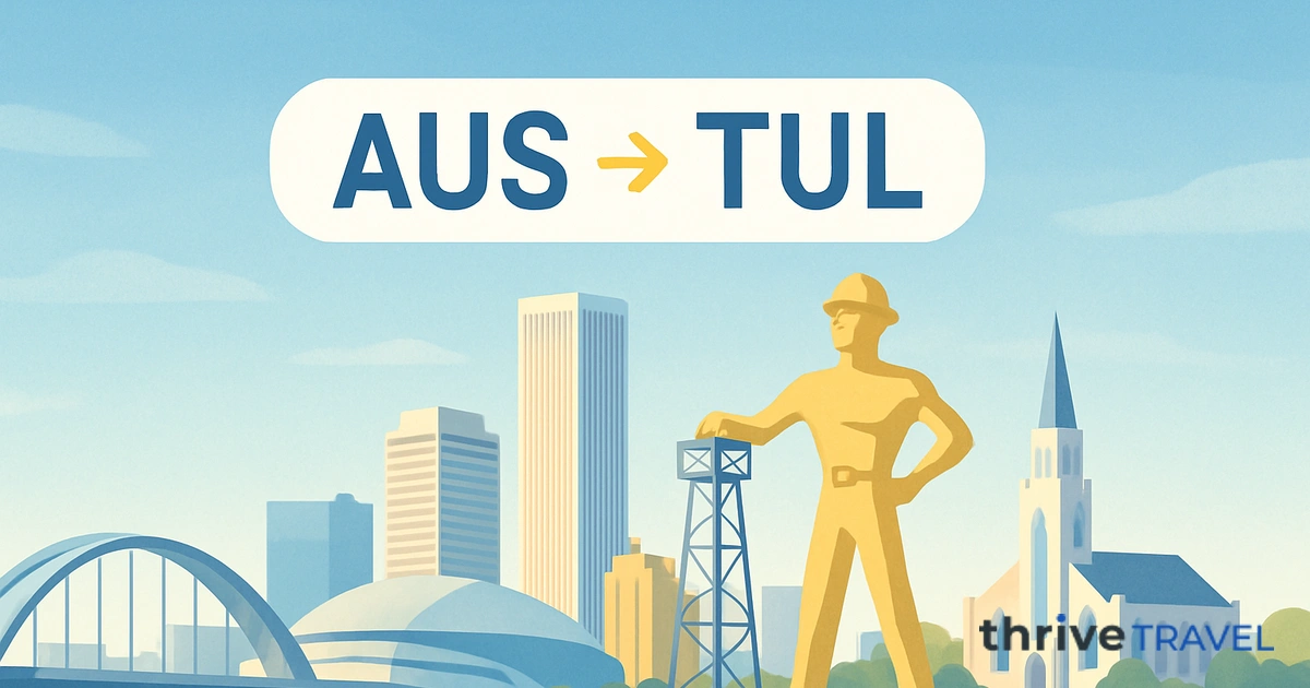 Austin to Tulsa