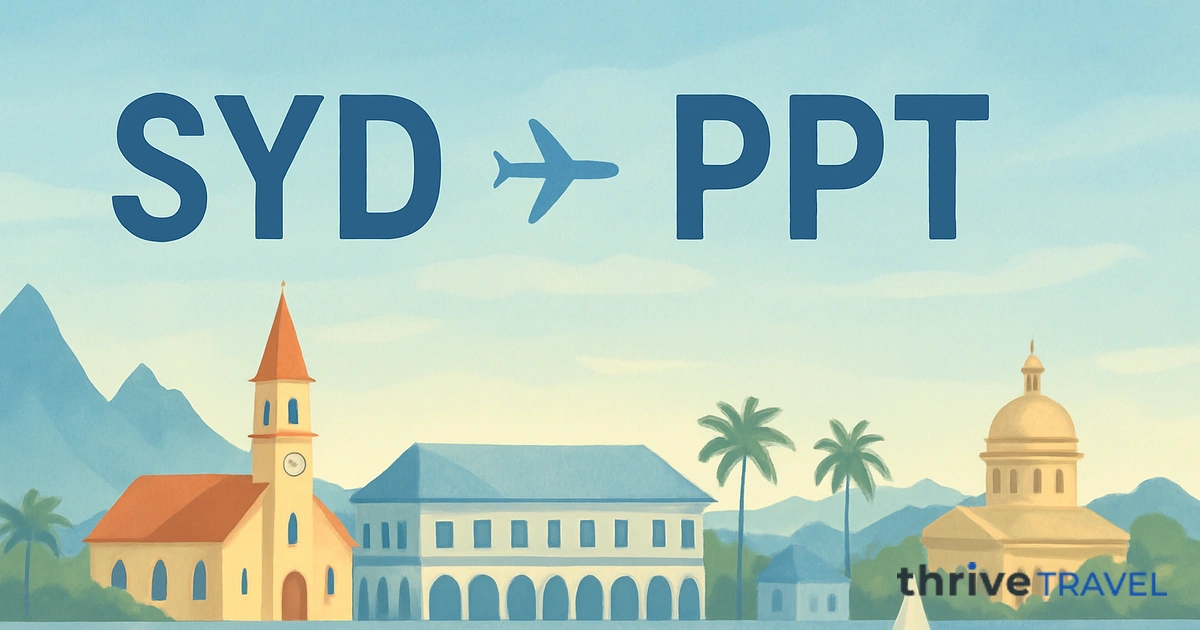 Sydney to Papeete