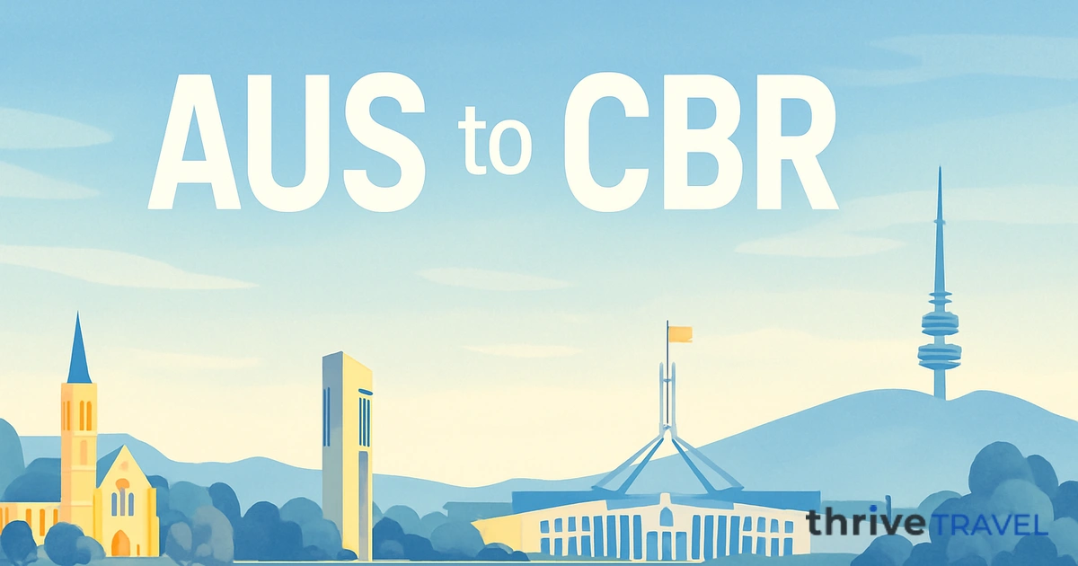 Austin to Canberra