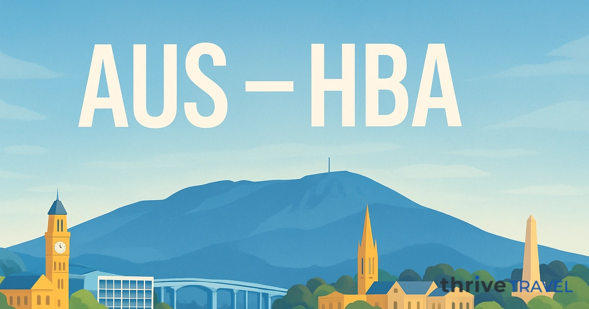 Austin to Hobart