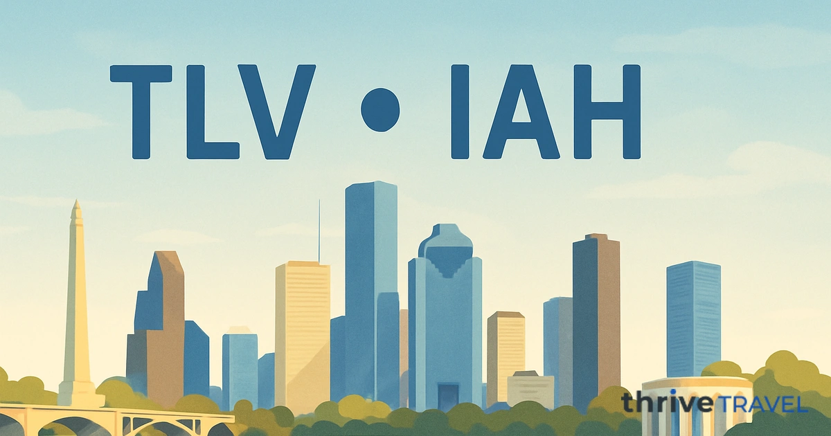 Tel Aviv to Houston