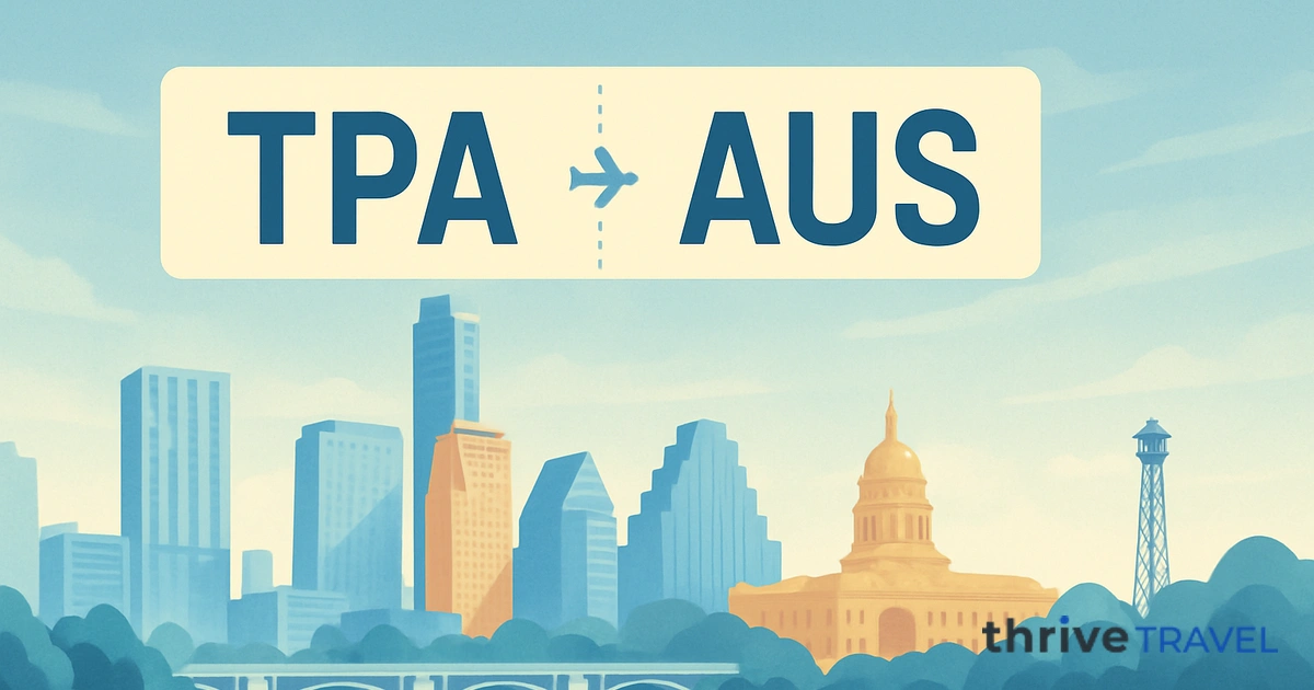 Tampa to Austin
