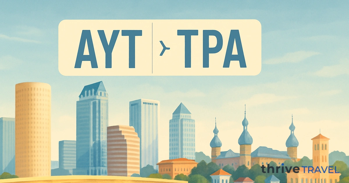 Antalya to Tampa
