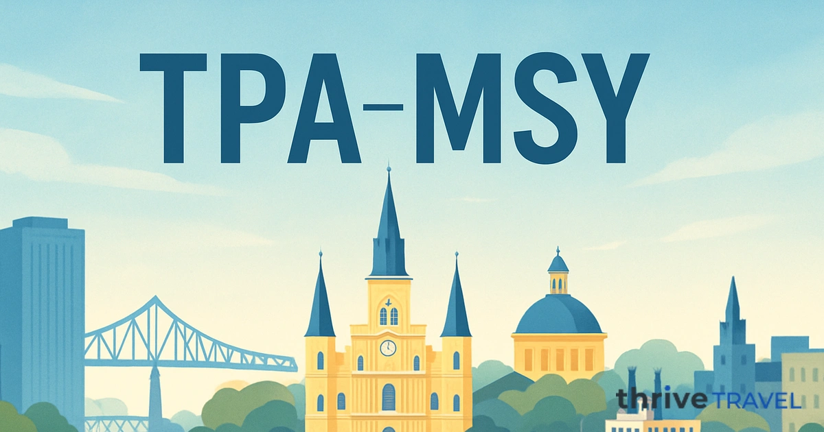 Tampa to New Orleans