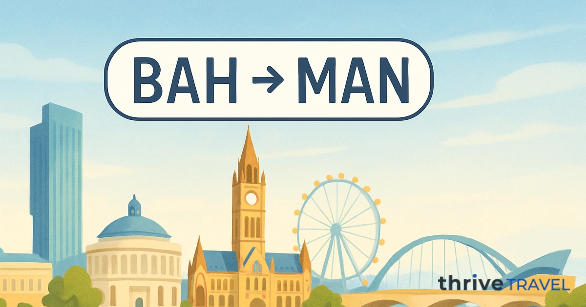 Bahrain to Manchester