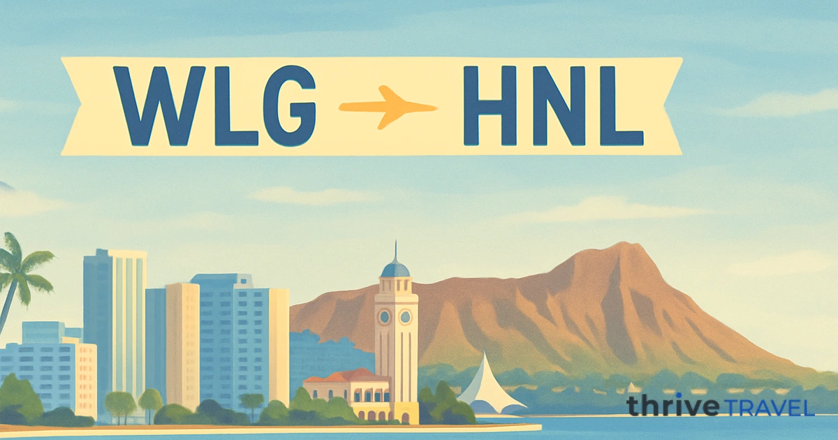 Wellington to Honolulu