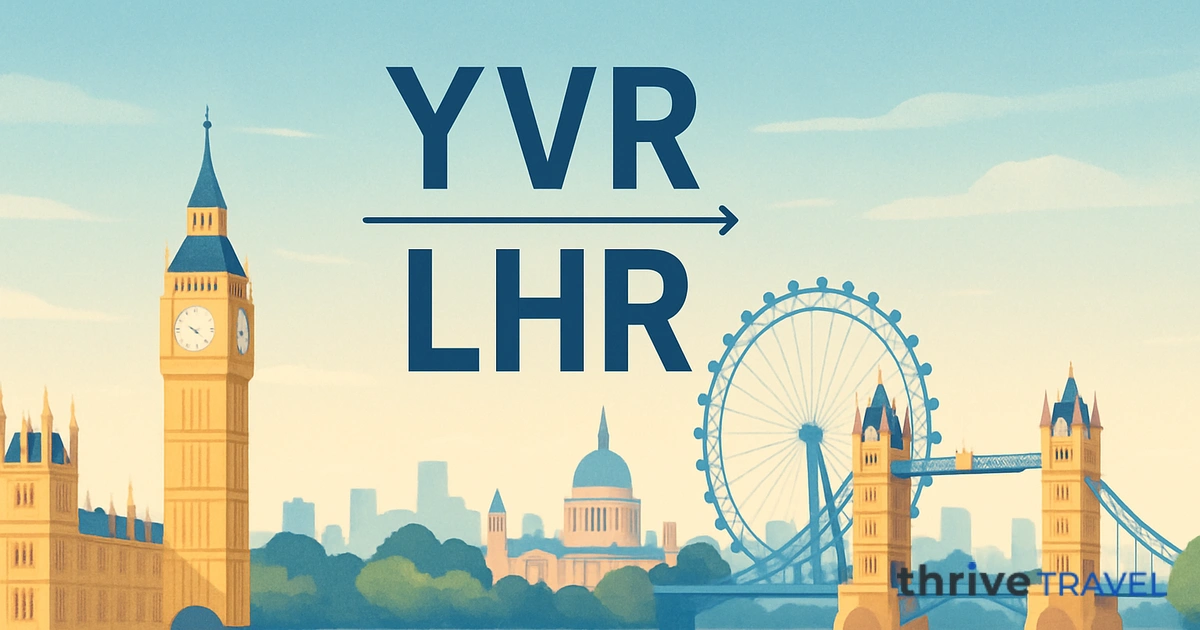 Vancouver to London
