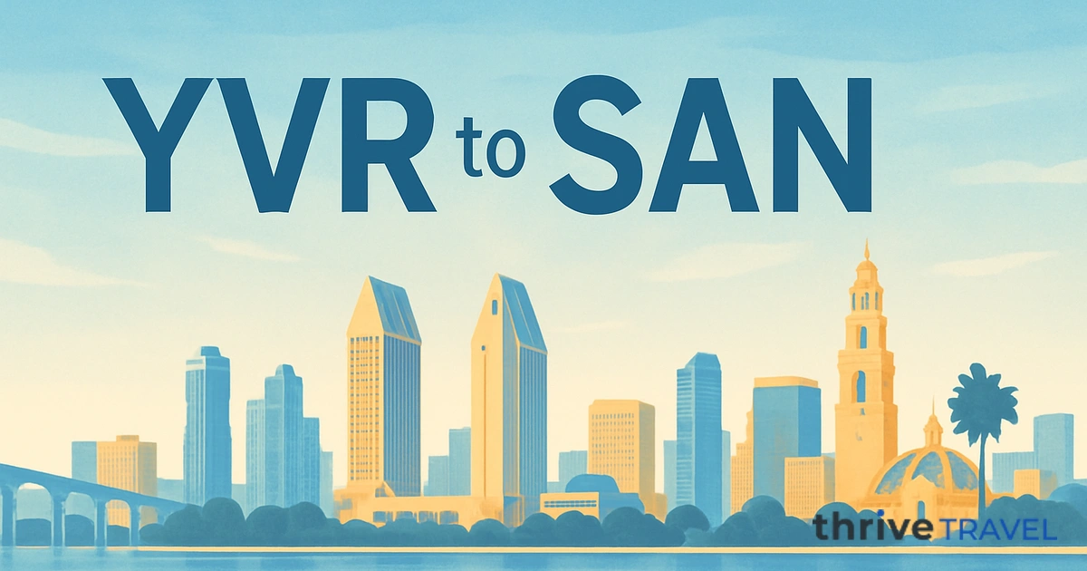 Vancouver to San Diego