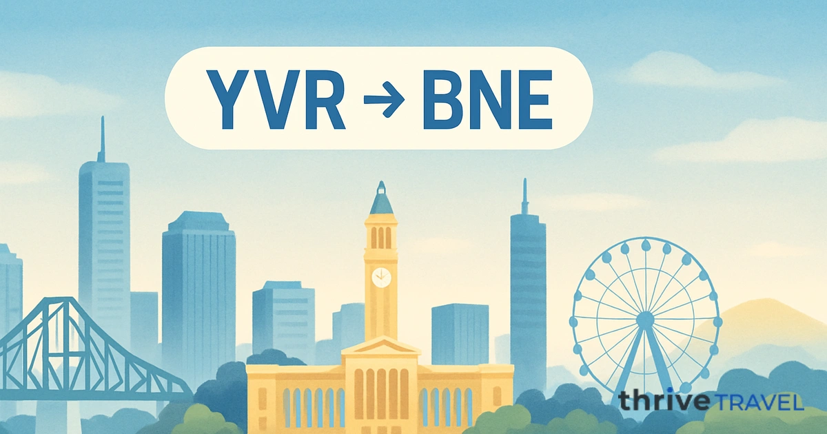 Vancouver to Brisbane
