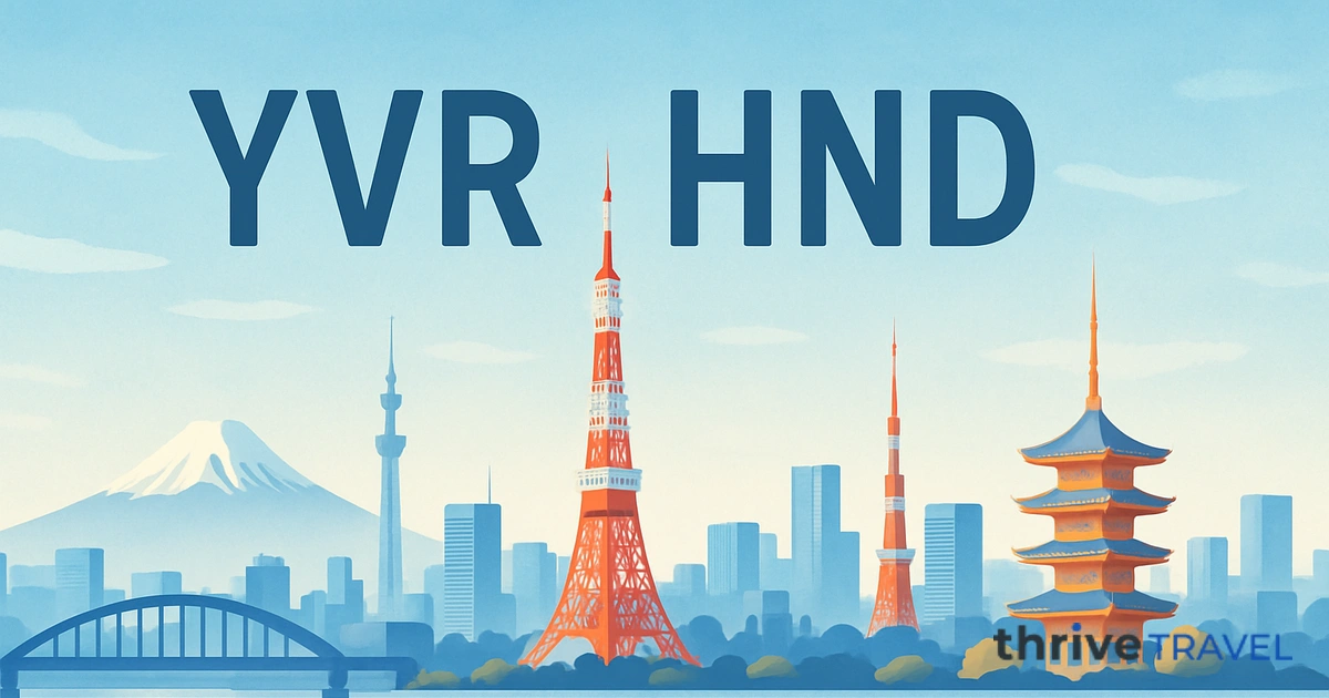 Vancouver to Tokyo
