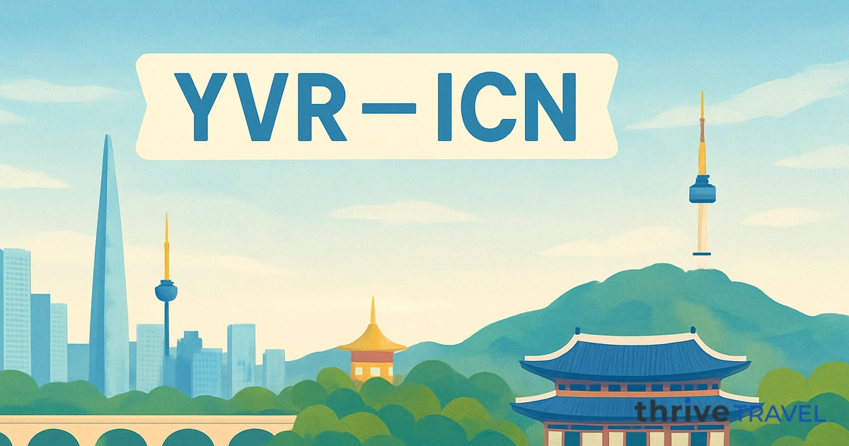 Vancouver to Seoul