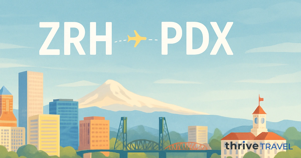 Zurich to Portland