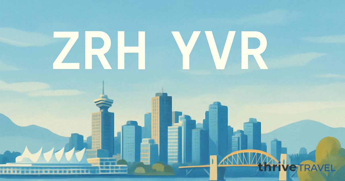Zurich to Vancouver