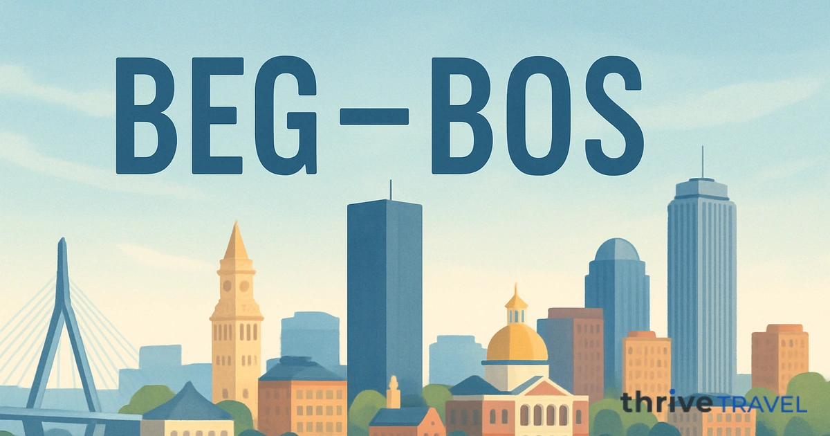 Belgrade to Boston