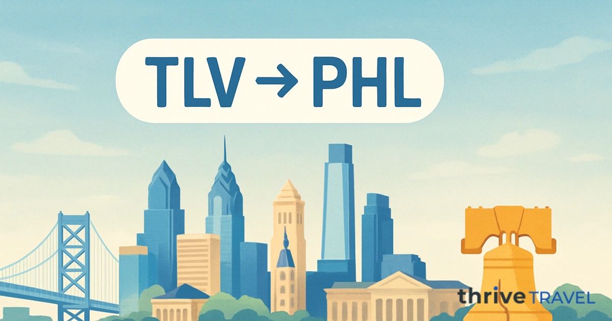 Tel Aviv to Philadelphia