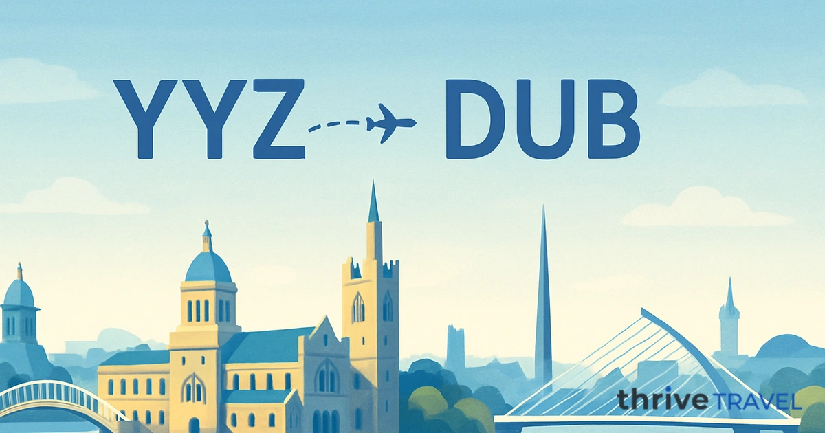 Toronto to Dublin