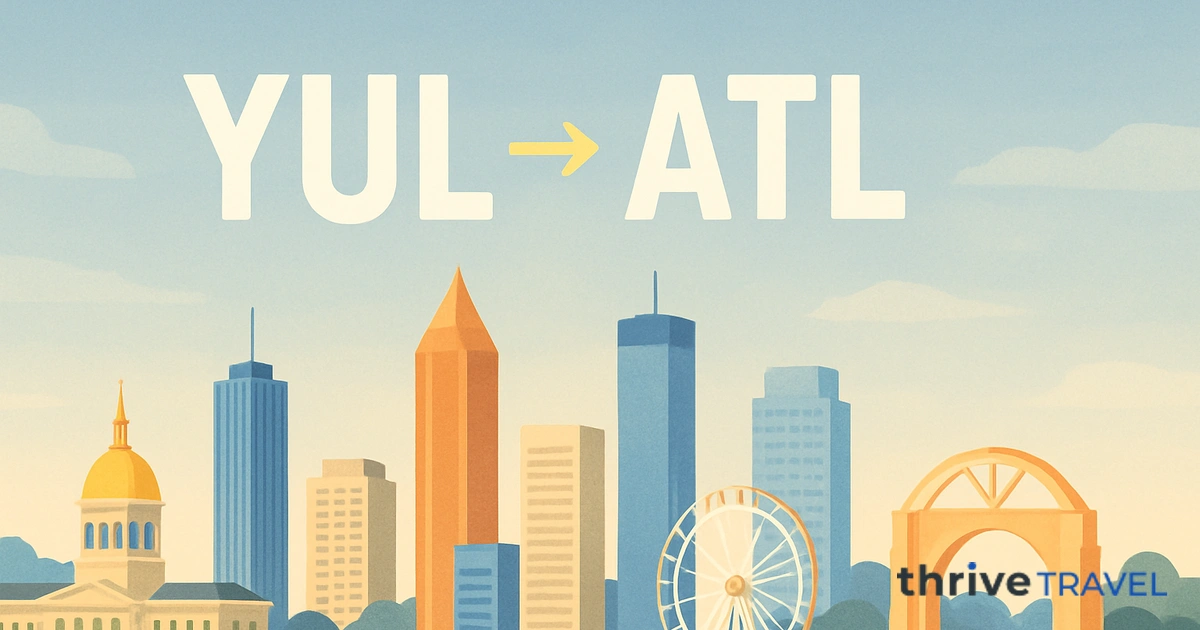 Montreal to Atlanta