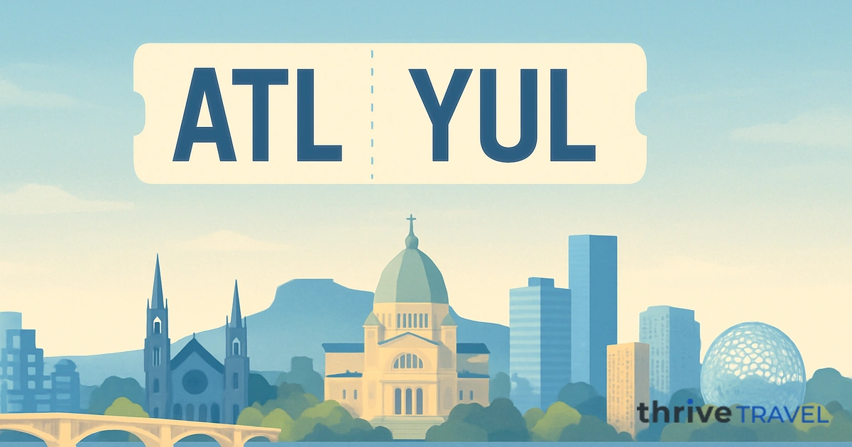 Atlanta to Montreal