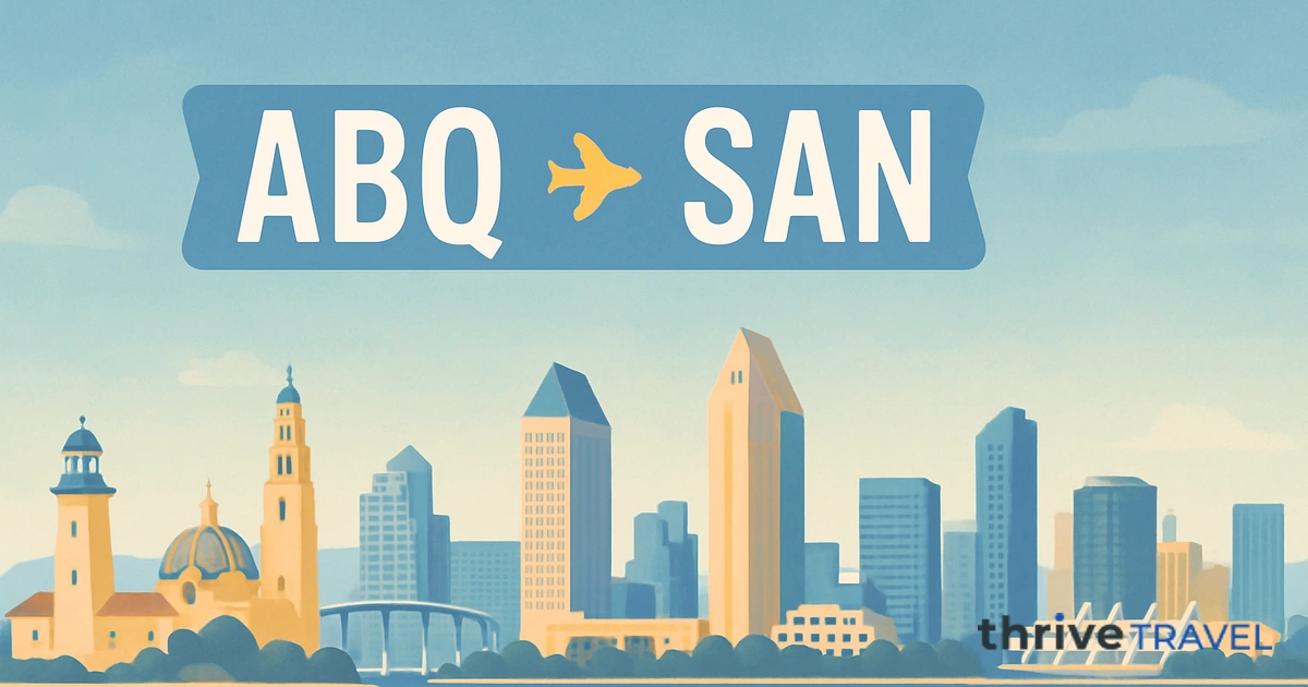 Albuquerque to San Diego