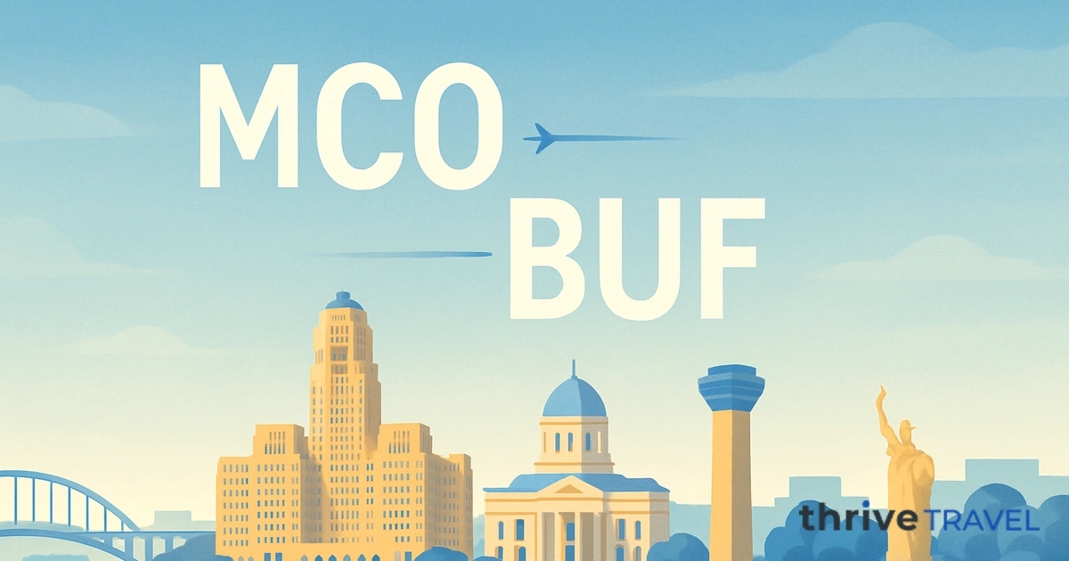 Orlando to Buffalo