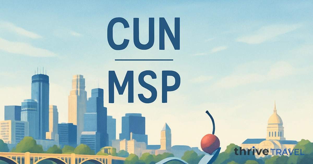 Cancun to Minneapolis