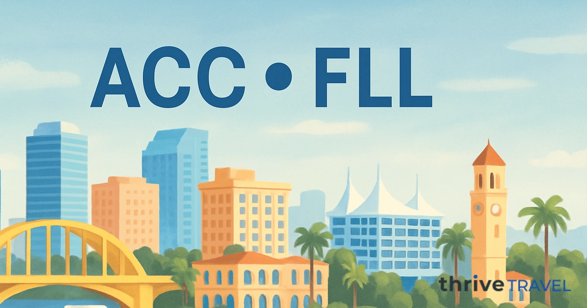 Accra to Fort Lauderdale