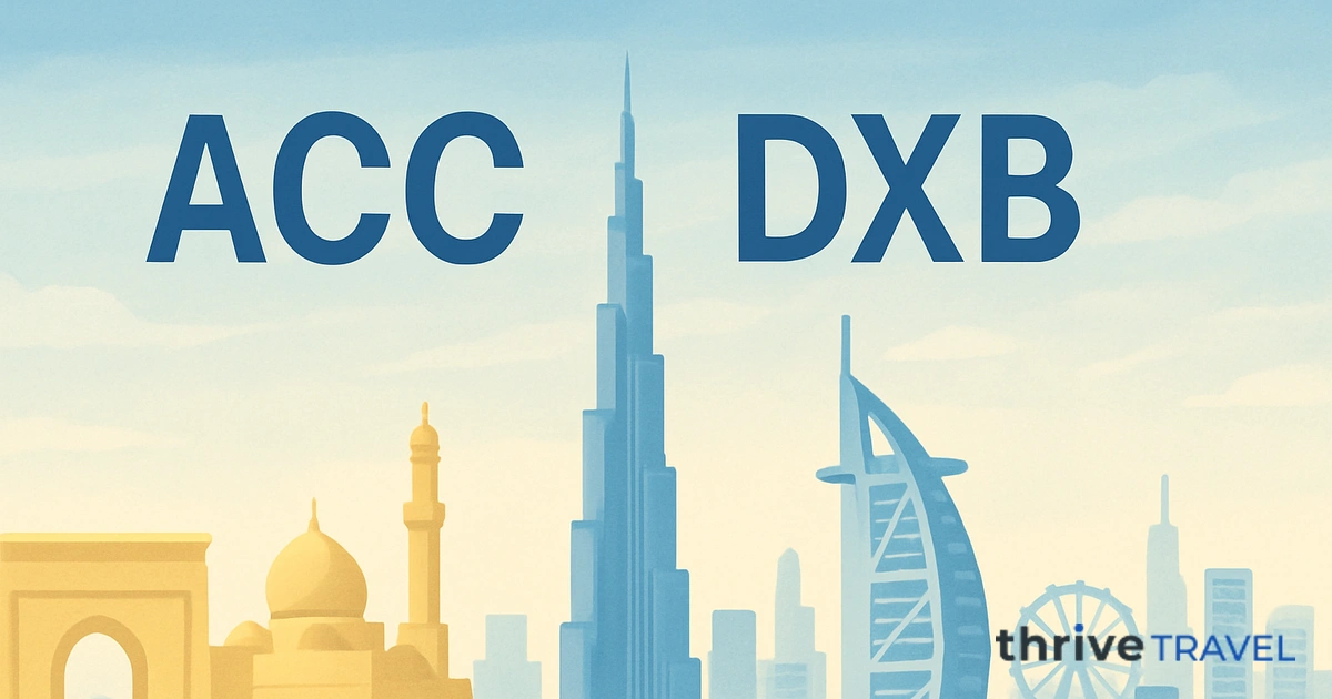 Accra to Dubai