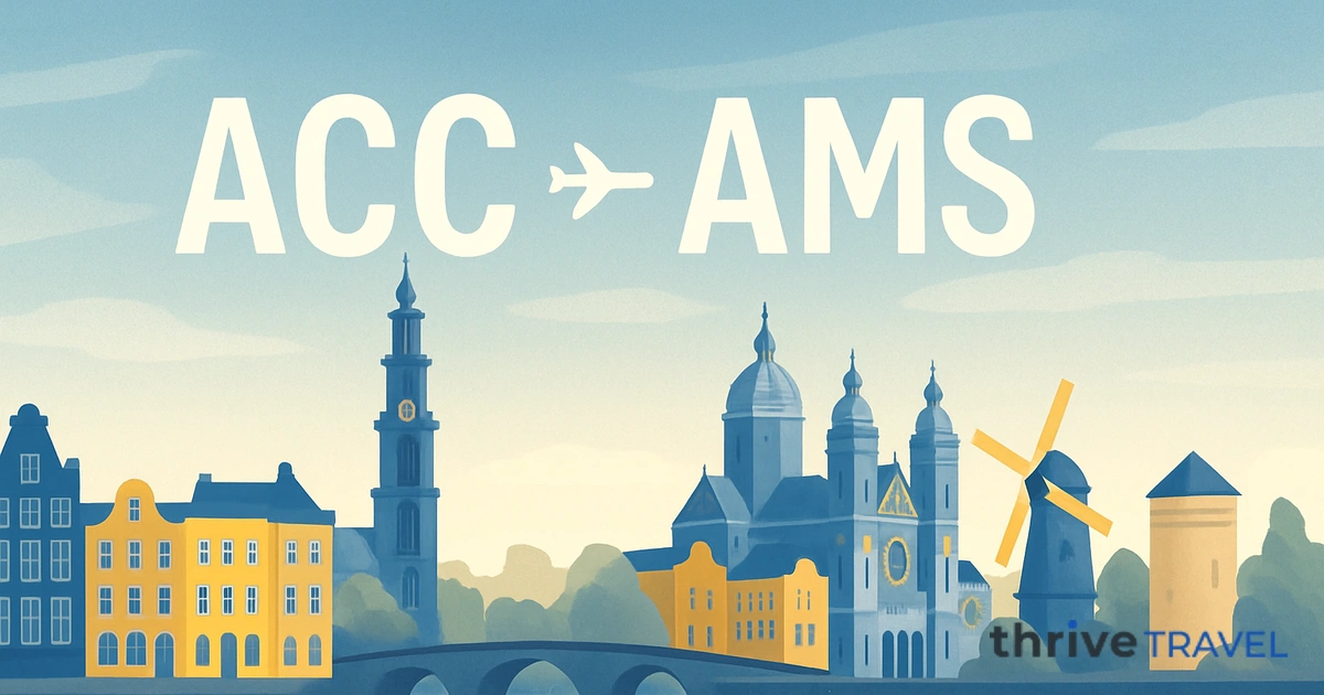 Accra to Amsterdam