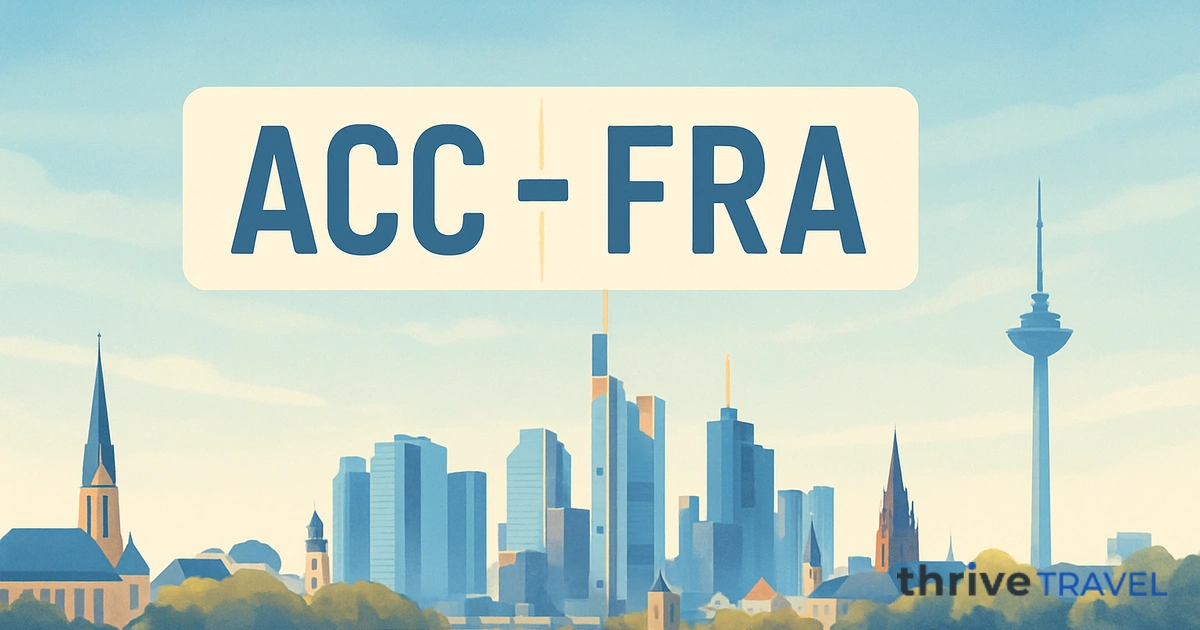 Accra to Frankfurt