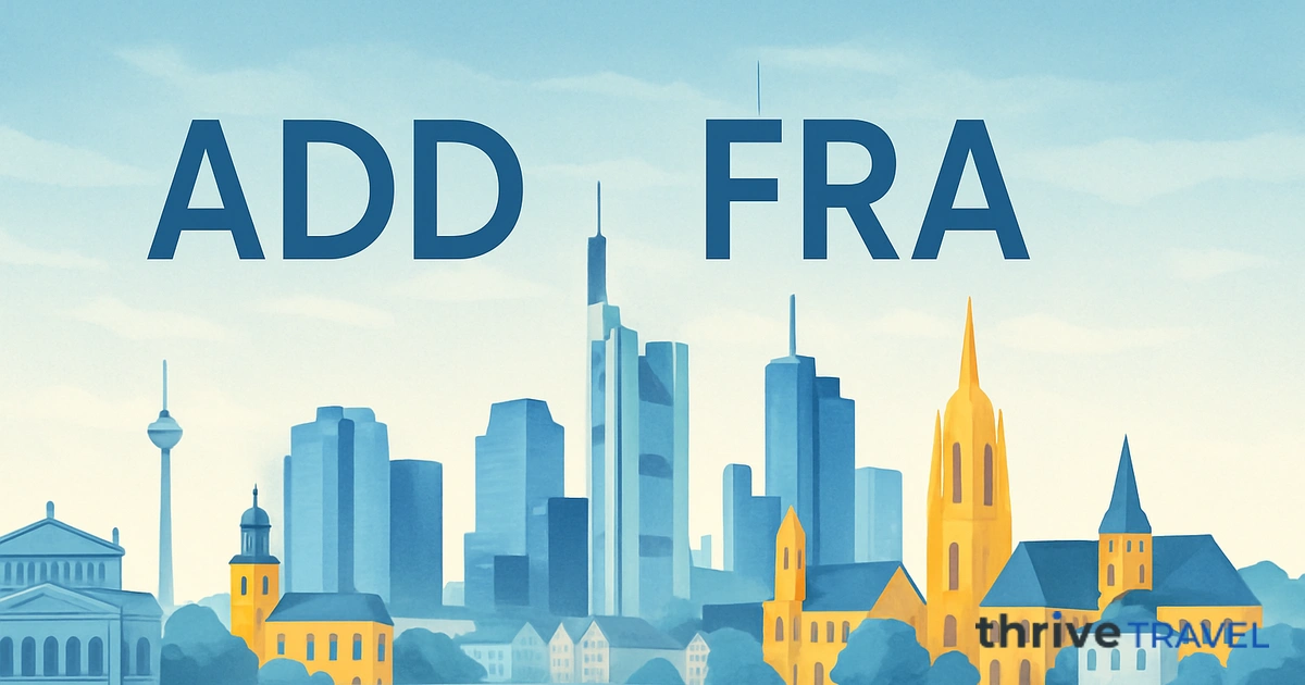 Addis Ababa to Frankfurt