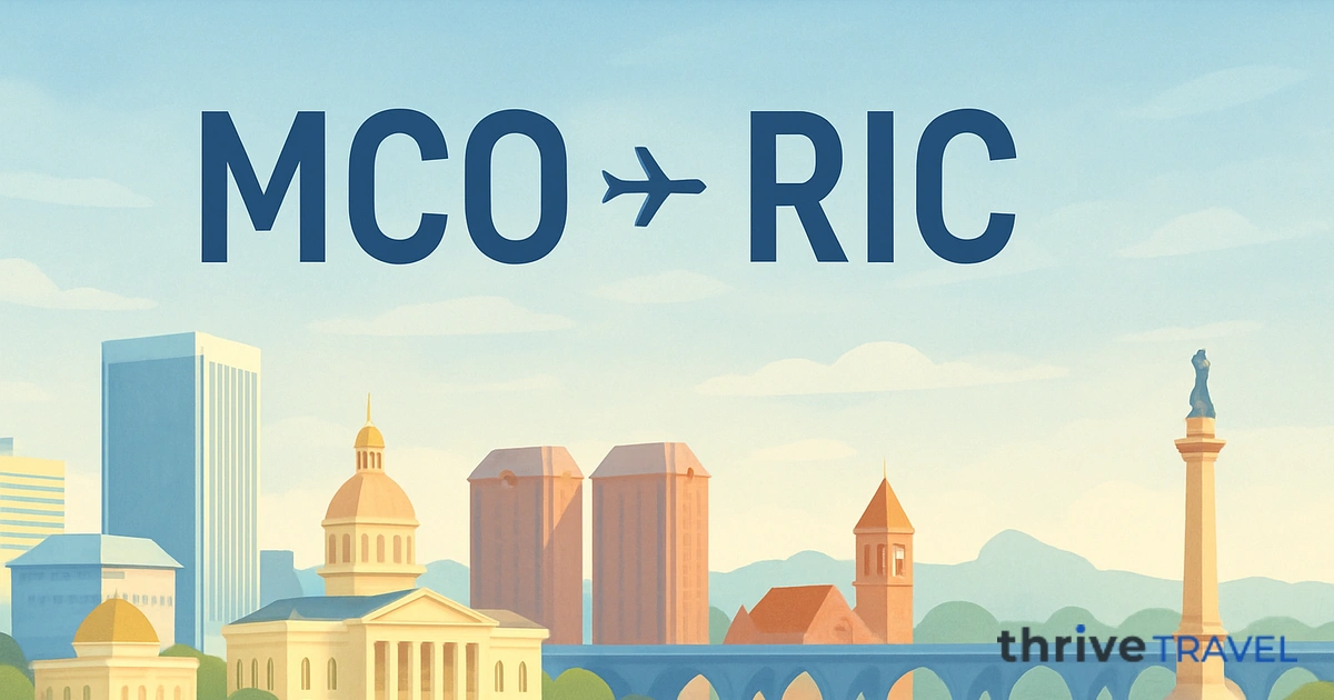 Orlando to Richmond