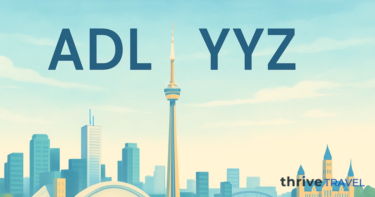 Adelaide to Toronto