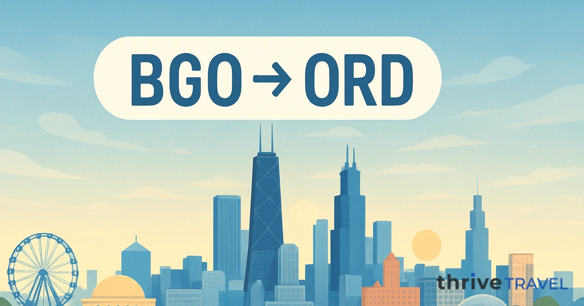 Bergen to Chicago