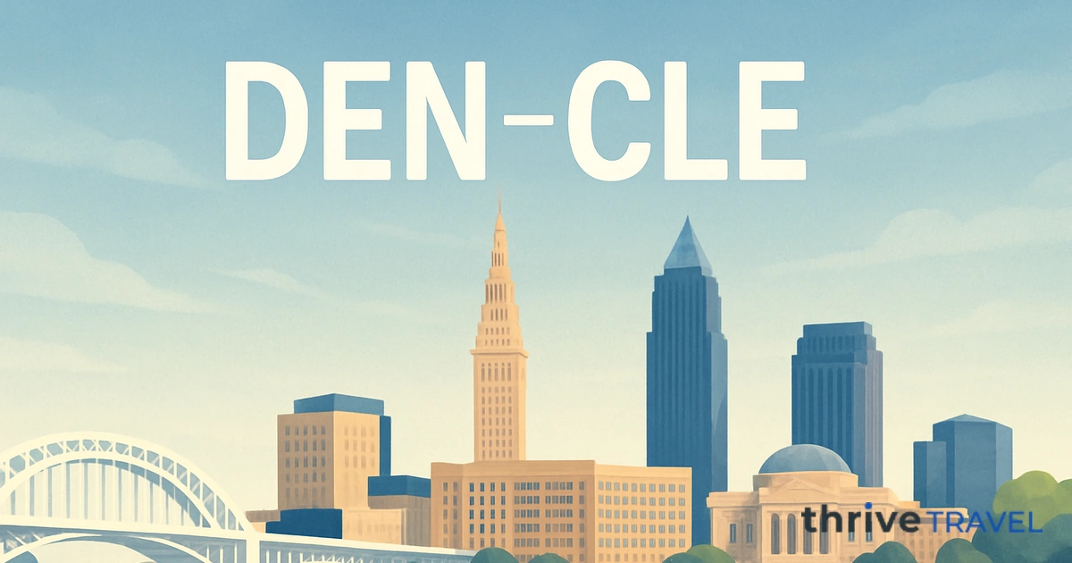 Denver to Cleveland
