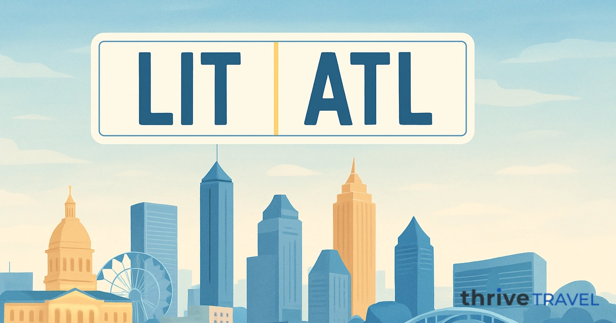 Little Rock to Atlanta