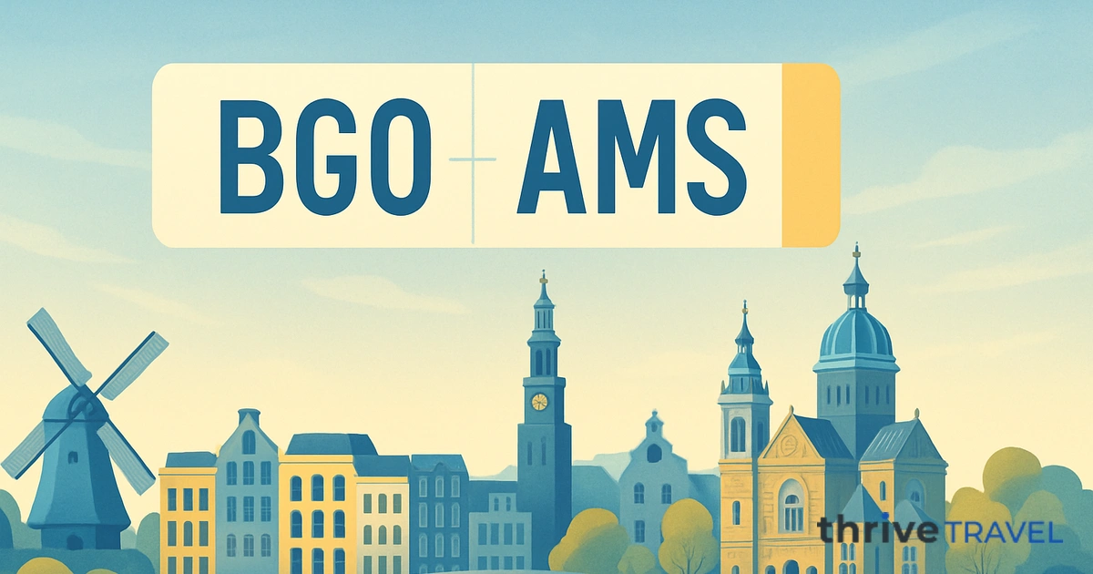 Bergen to Amsterdam