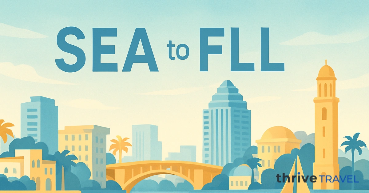 Seattle to Fort Lauderdale