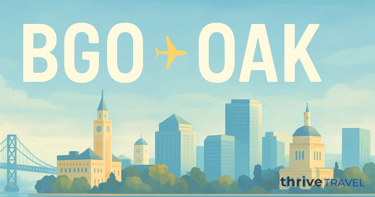 Bergen to Oakland