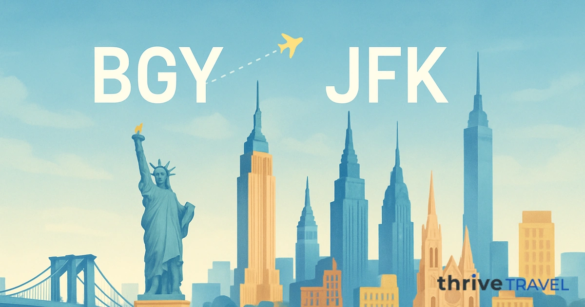 Milan to New York