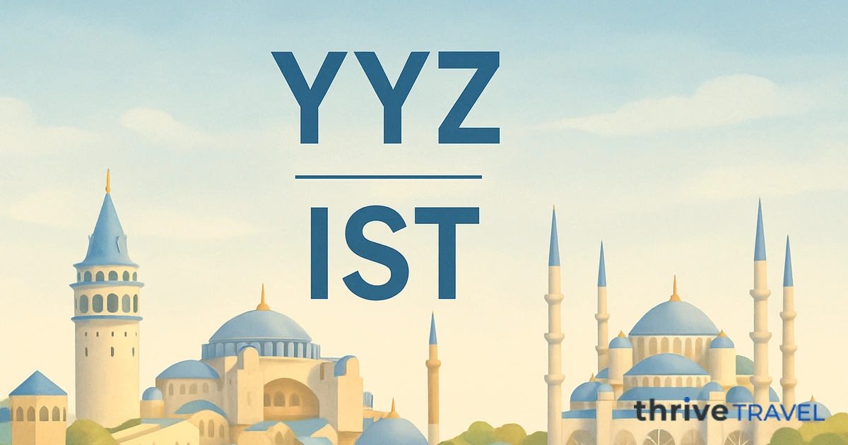 Toronto to Istanbul
