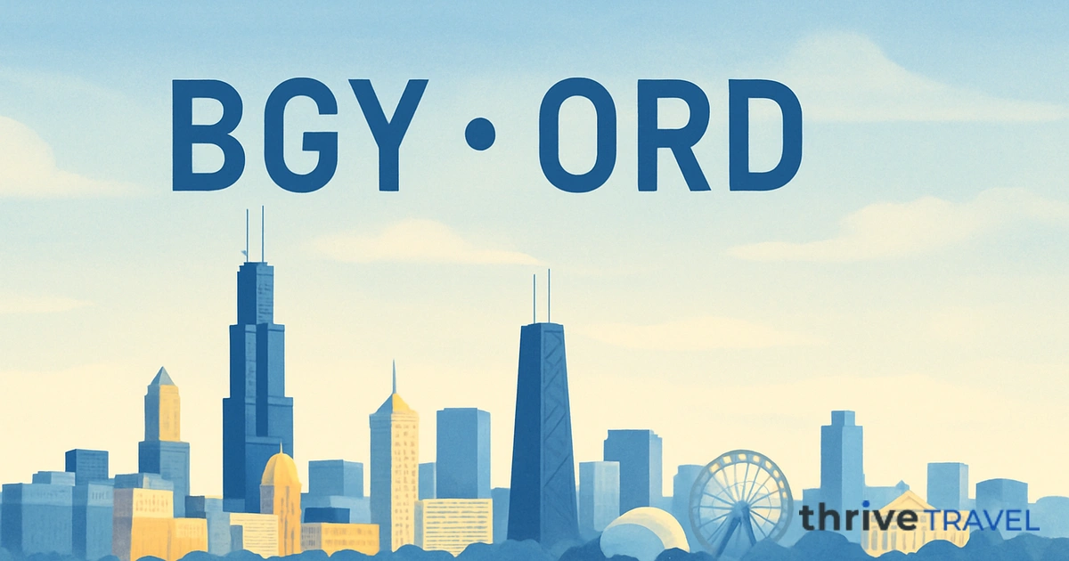 Milan to Chicago