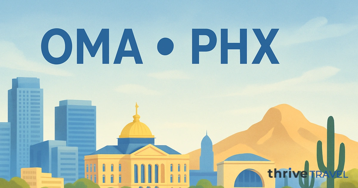 Omaha to Phoenix