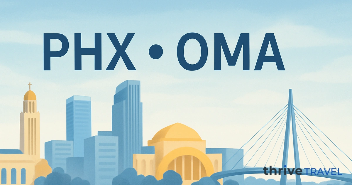 Phoenix to Omaha