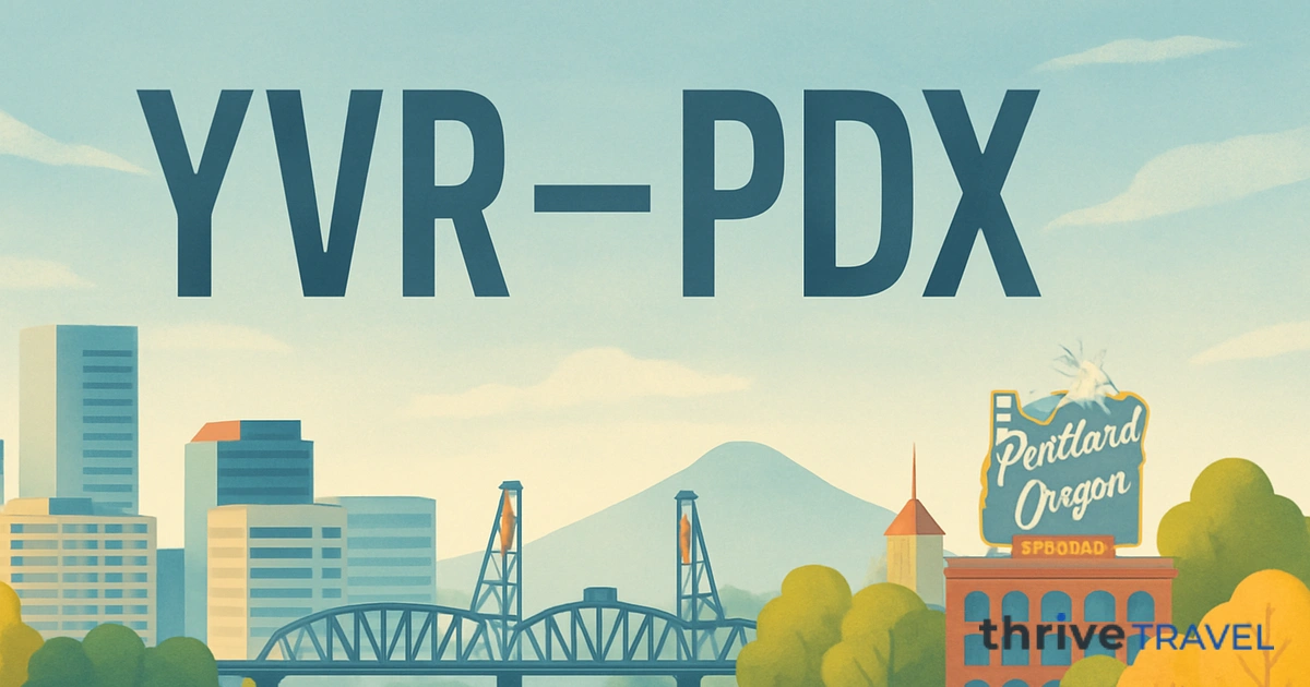 Vancouver to Portland