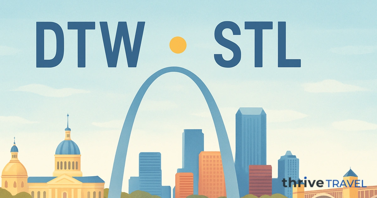 Detroit to St. Louis
