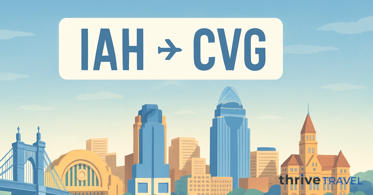 Houston to Cincinnati