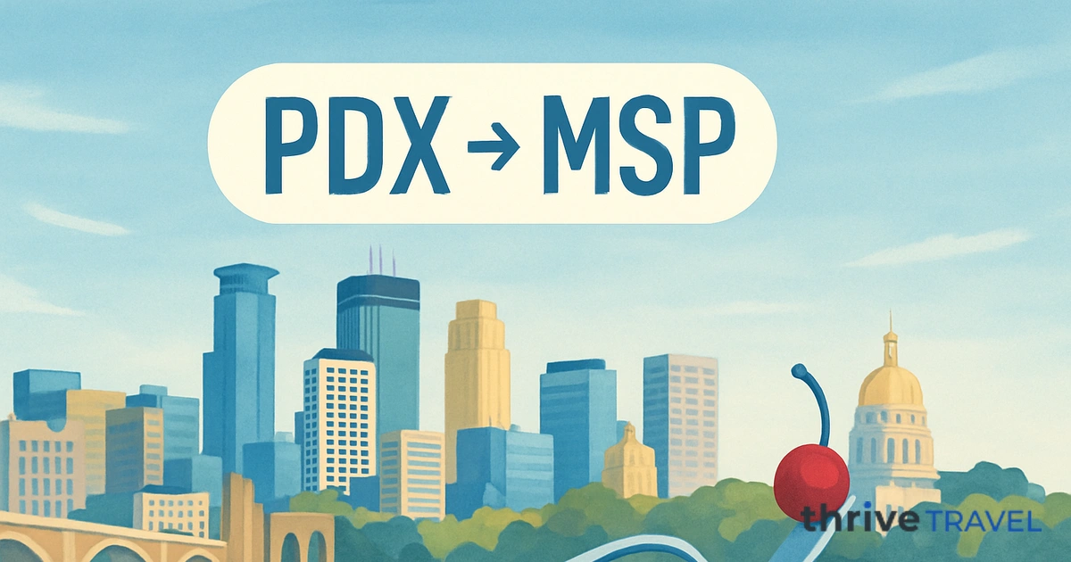 Portland to Minneapolis