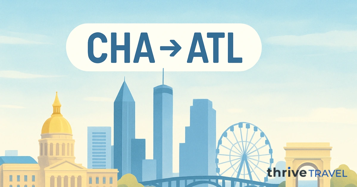 Chattanooga to Atlanta