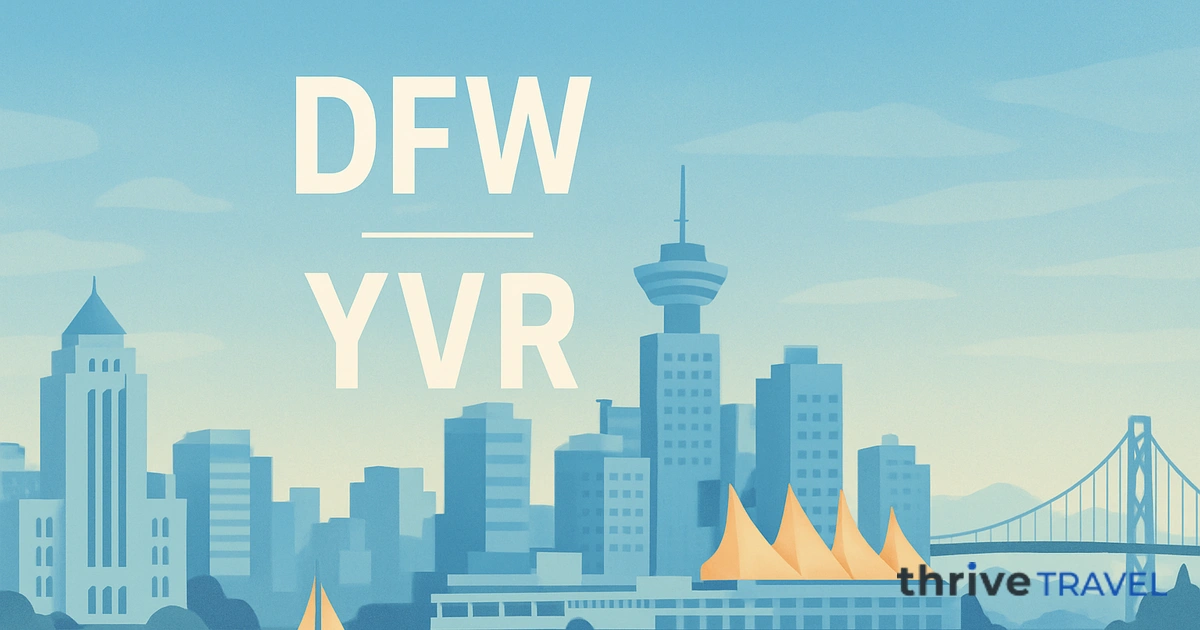 Dallas to Vancouver