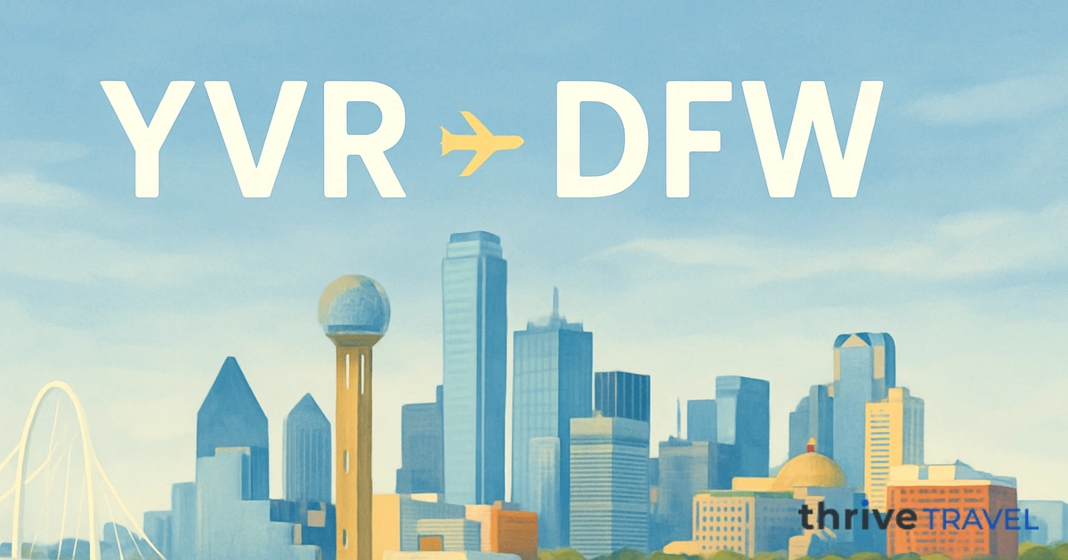 Vancouver to Dallas